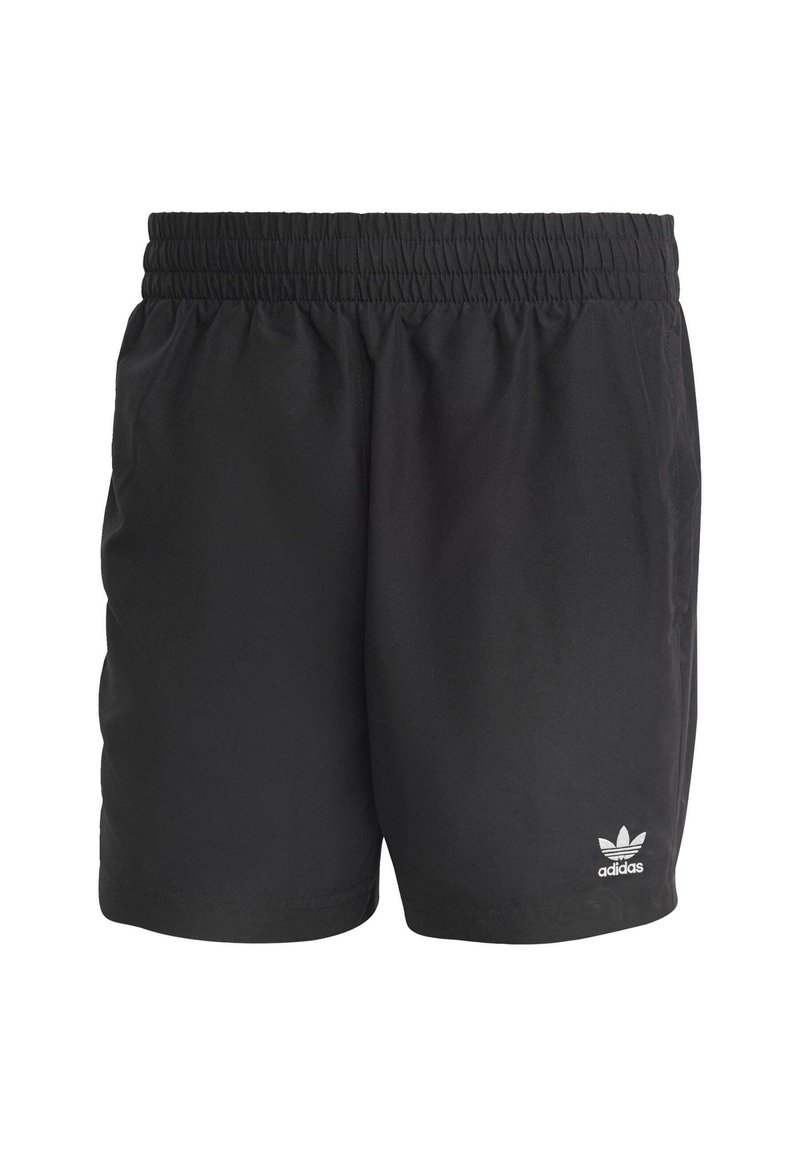 adidas Originals adidas Originals ADICOLOR ESSENTIALS SOLID - Swimming shorts - black white Letzte 2 Tage