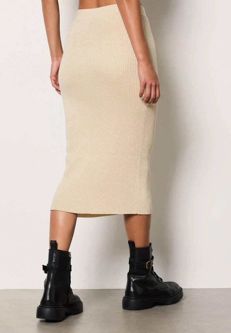 Etam Etam FOUCAU - Pencil skirt - beige Zeitbegrenzte Promotion