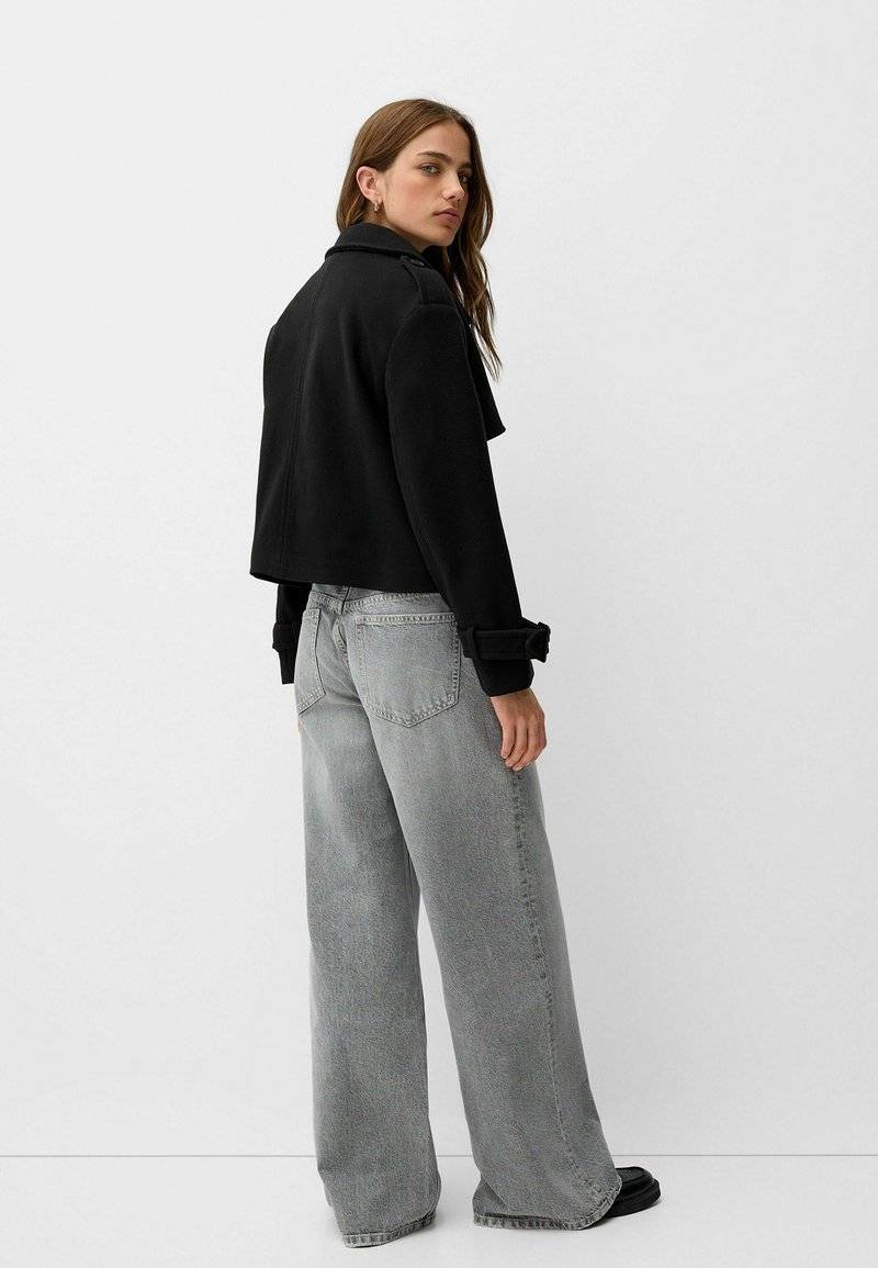 Bershka Bershka SOFT - Blazer - black Vierteljährliche Förderung