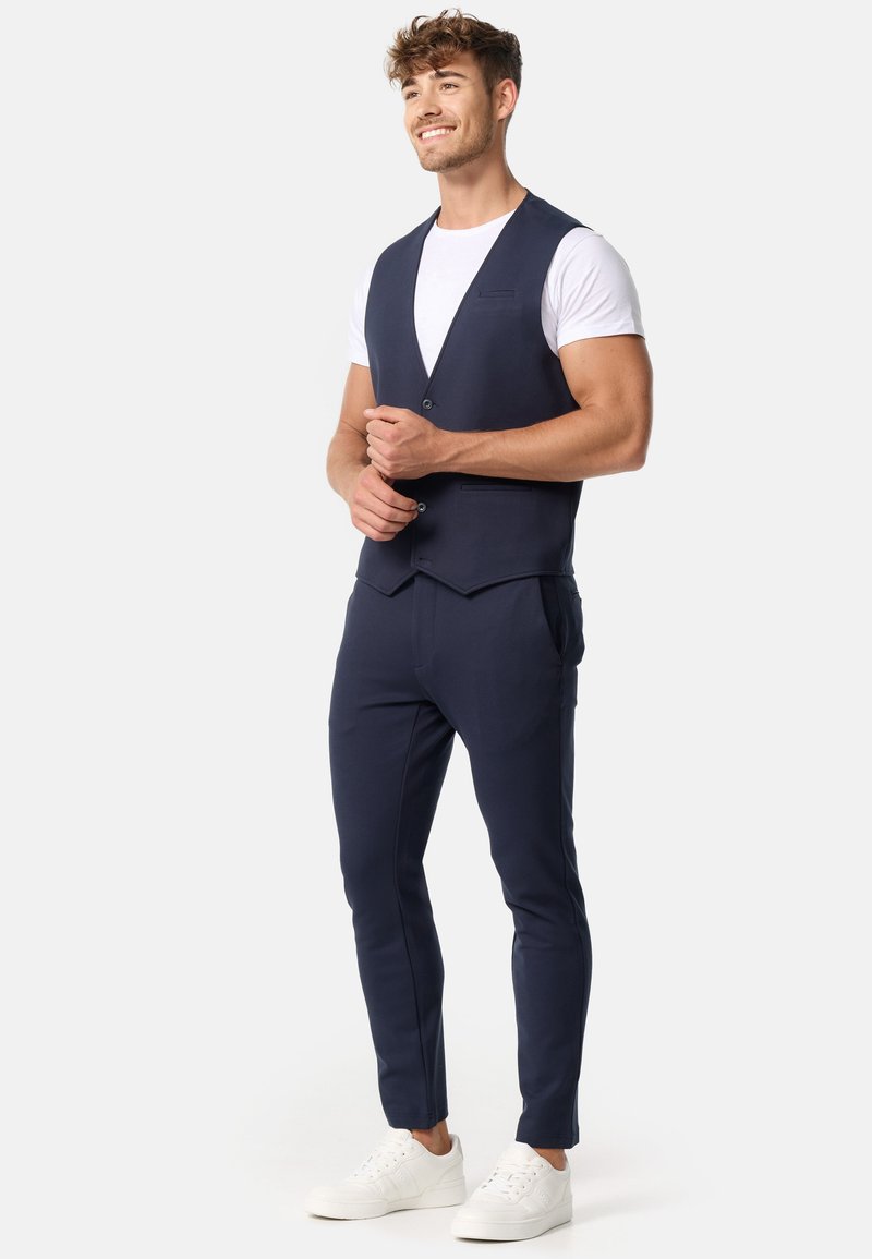 Jeff Jeff EZRA - Chinos - dark navy 50% Rabatt mit kostenlosem Versand