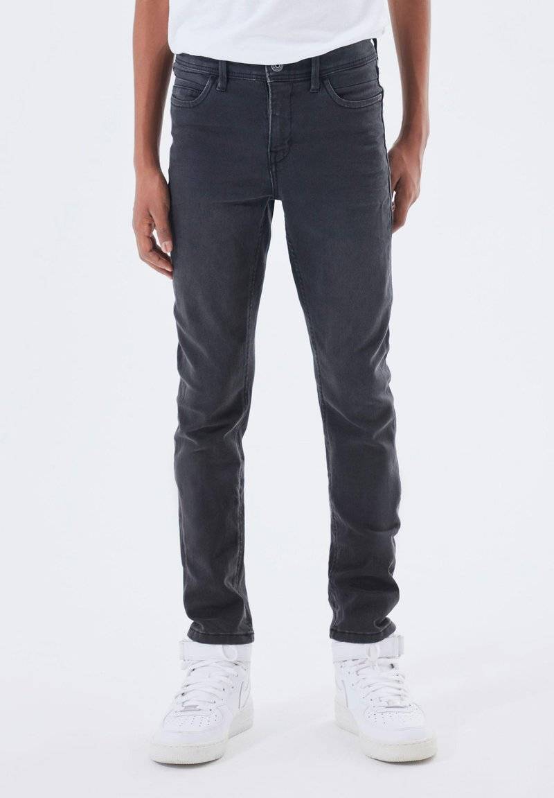 Name it Name it NKMSILAS - Slim fit jeans - black denim