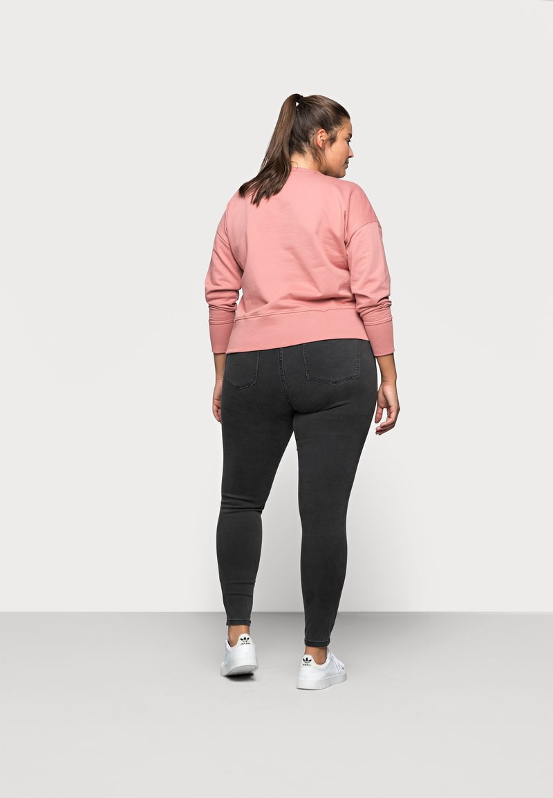 Noisy May Noisy May Jeans Skinny Fit - dark grey denim Kostenloser Versand international