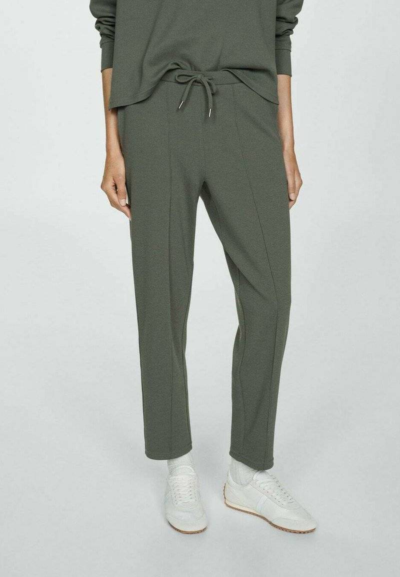 Mango Mango Tracksuit bottoms - khaki