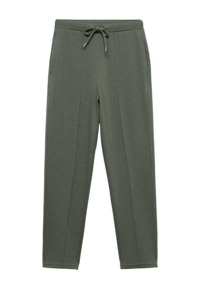 Mango Mango Tracksuit bottoms - khaki Begrenzt auf 3 Tage