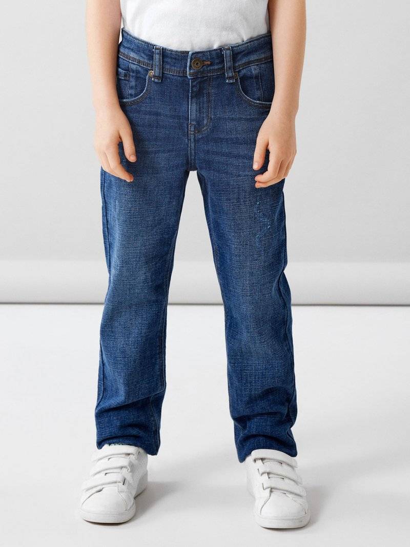 Name it Name it NKMRYAN - Straight leg jeans - dark blue denim