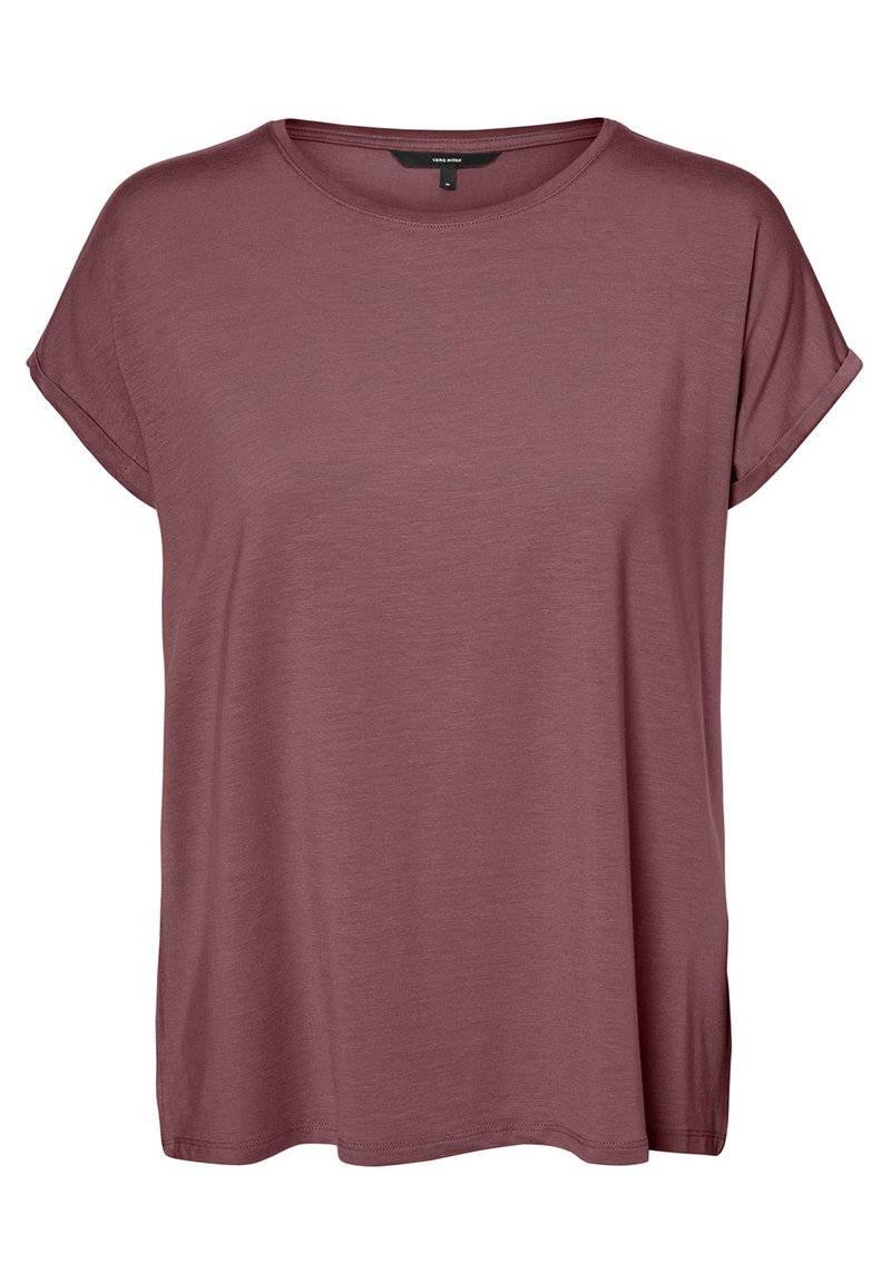 Vero Moda Vero Moda VMAVA PLAIN - Basic T-shirt - rose brown Im Verkauf