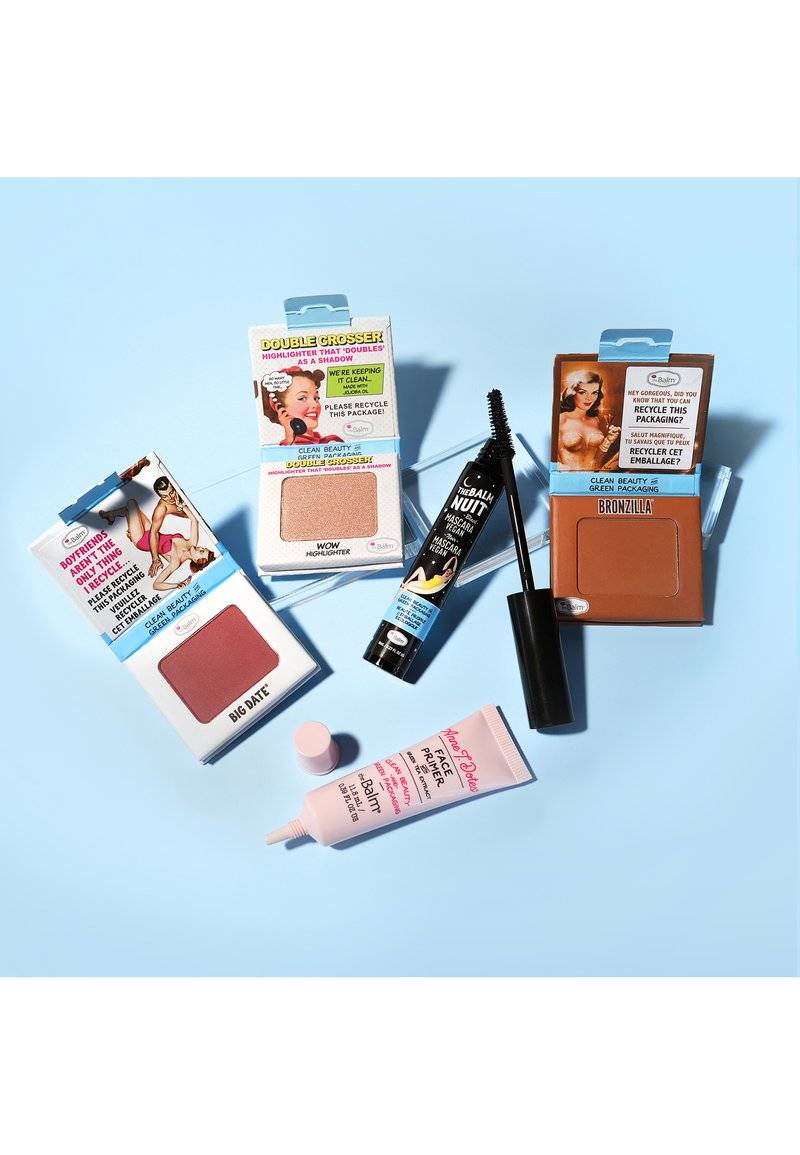 the Balm the Balm CLEAN & GREEN TRAVEL SET - Face palette Verkauf